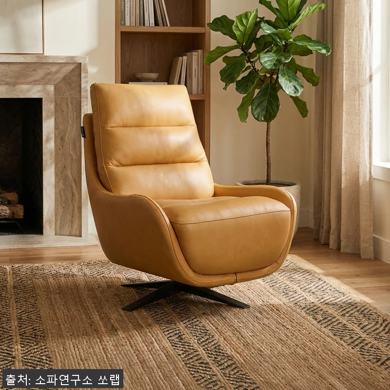 빅토리 1인용 360도 회전 소파 천 관련 이미지 1