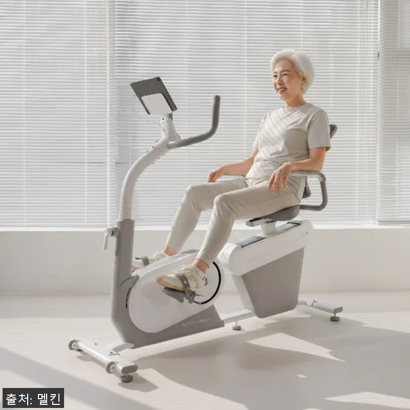 멜킨 좌식 실내자전거 EMS ERG 관련 이미지 1