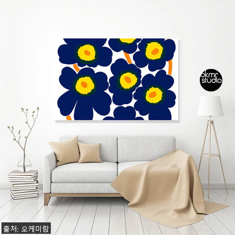 마리메꼬 우니꼬 화이트퍼플옐로우 캔버 관련 이미지 1