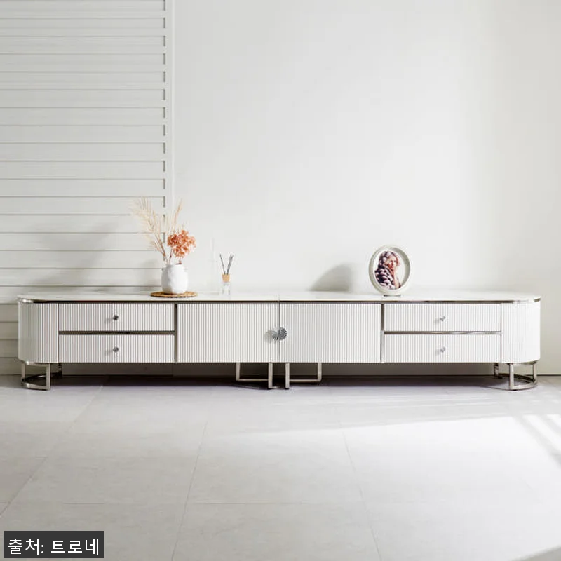 이레나 세라믹 스테인레스 2단 거실장 관련 이미지 1