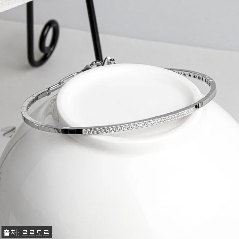 14K 뱅글 팔찌 텐션 꼬냑 큐빅 체 관련 이미지 1