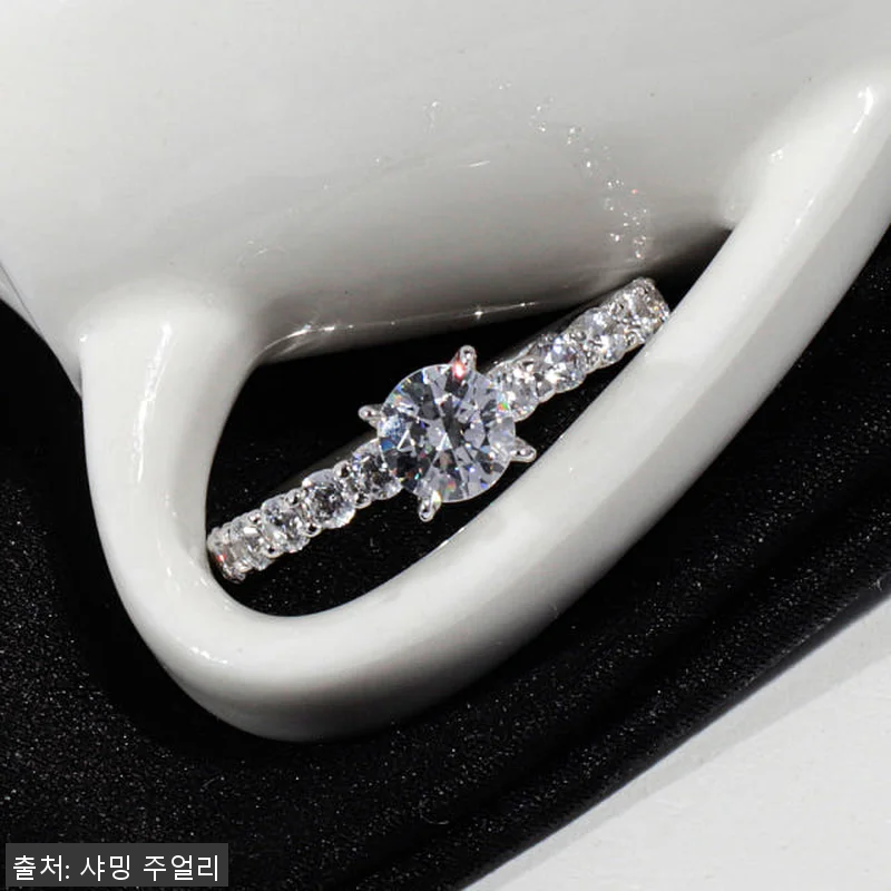 5부 다이아 반지 현대 우신 4프롱 관련 이미지 1