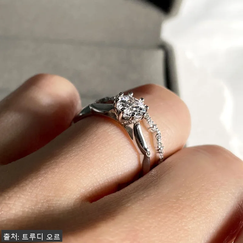 3부 5부 천연 다이아 스텔라 가드링 관련 이미지 1