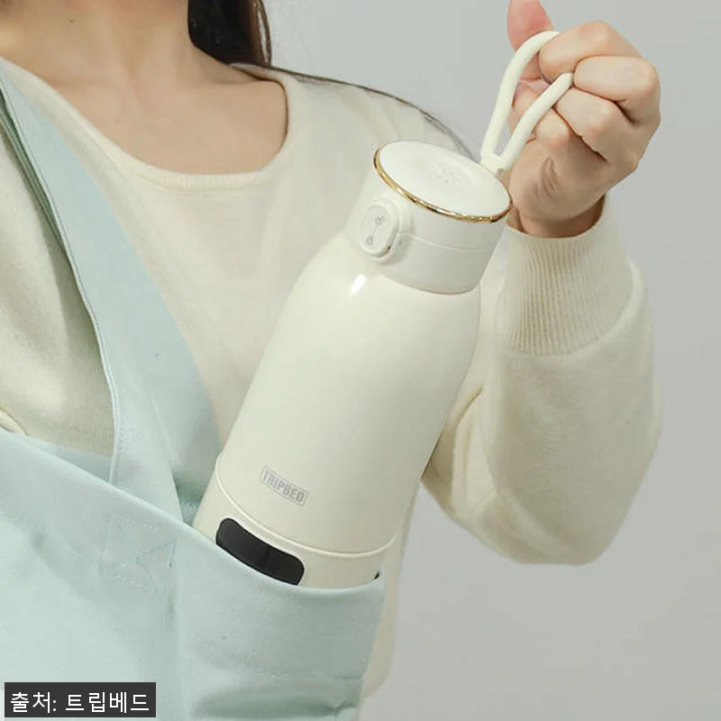 100도 무선가열텀블러 캠핑 충전식 관련 이미지 1