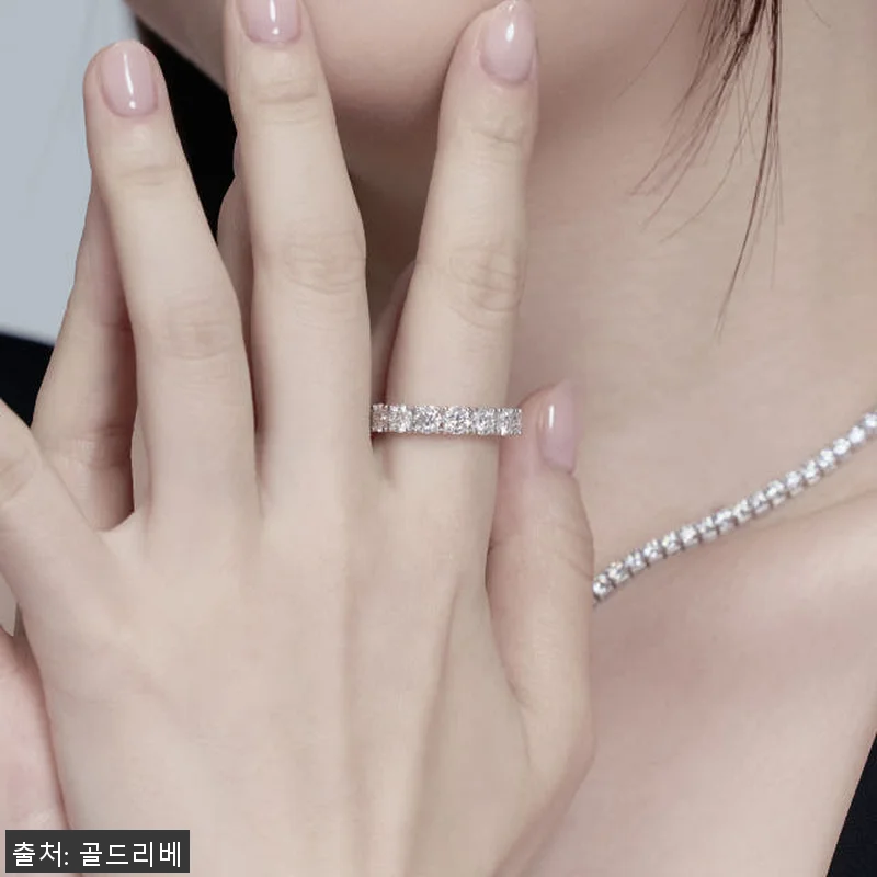 랩다이아 반지 랩다이아몬드 가드링 이 관련 이미지 1