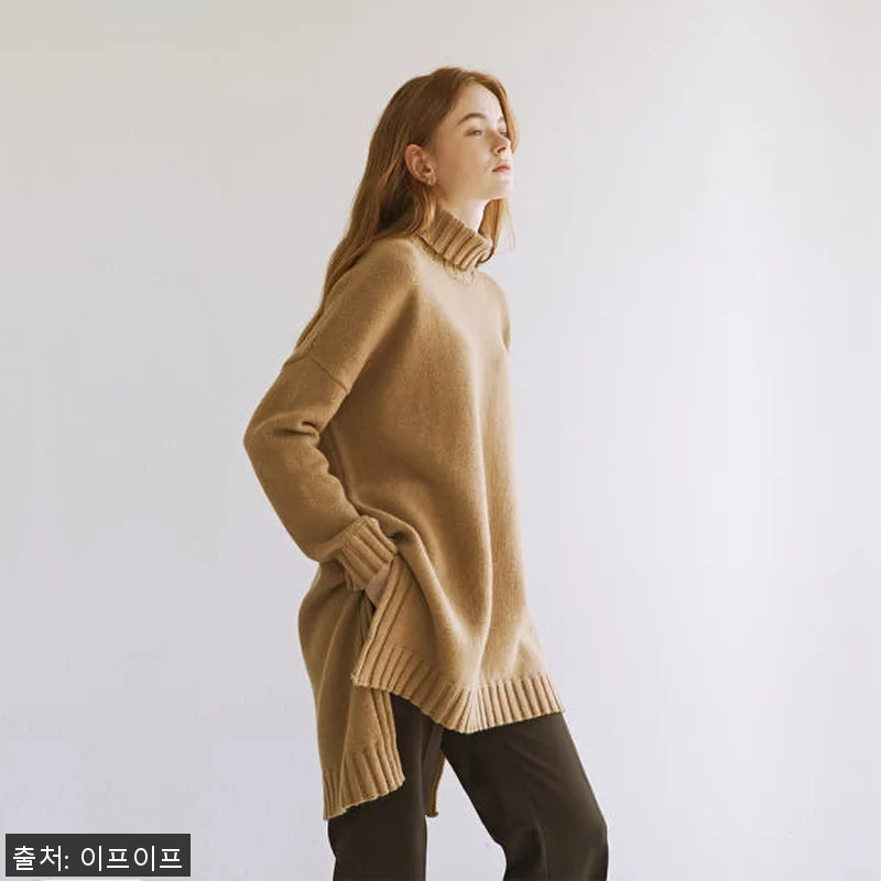 크램38 지론 카멜 넥워머 니트 사용 관련 이미지 1