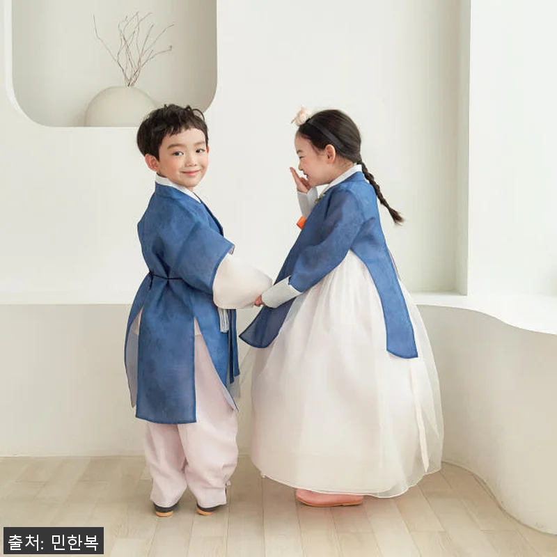 민한복 찬별아씨 프리미엄 전통 한복 관련 이미지 1