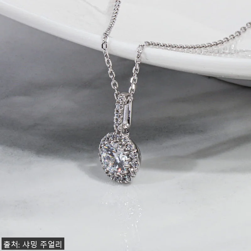 5부 다이아 목걸이 천연 우신 GIA 관련 이미지 1