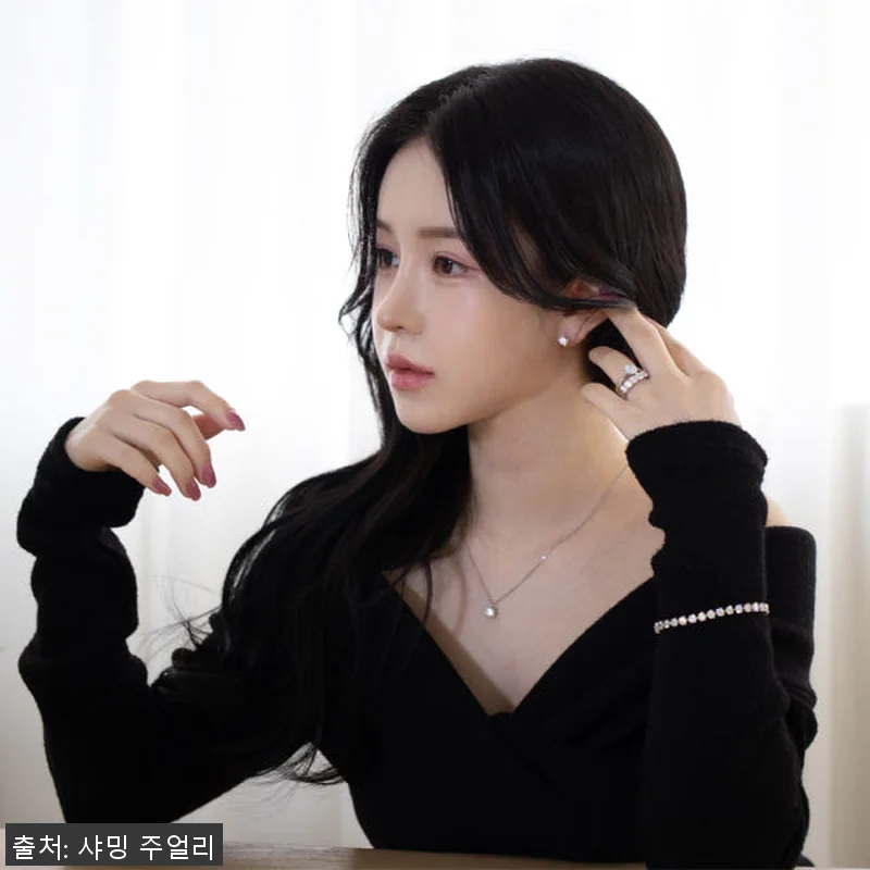 3부 천연 다이아 4프롱 귀걸이 사용 관련 이미지 1