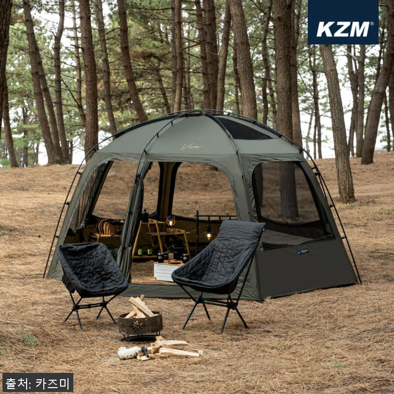 비바돔 플러스 쉘터 텐트 카키 돔 캠 관련 이미지 1