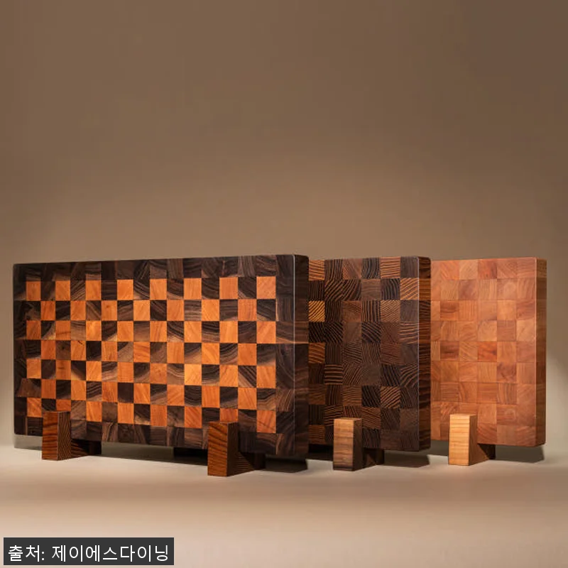 제이에스다이닝 엔드그레인 수제 나무 관련 이미지 1