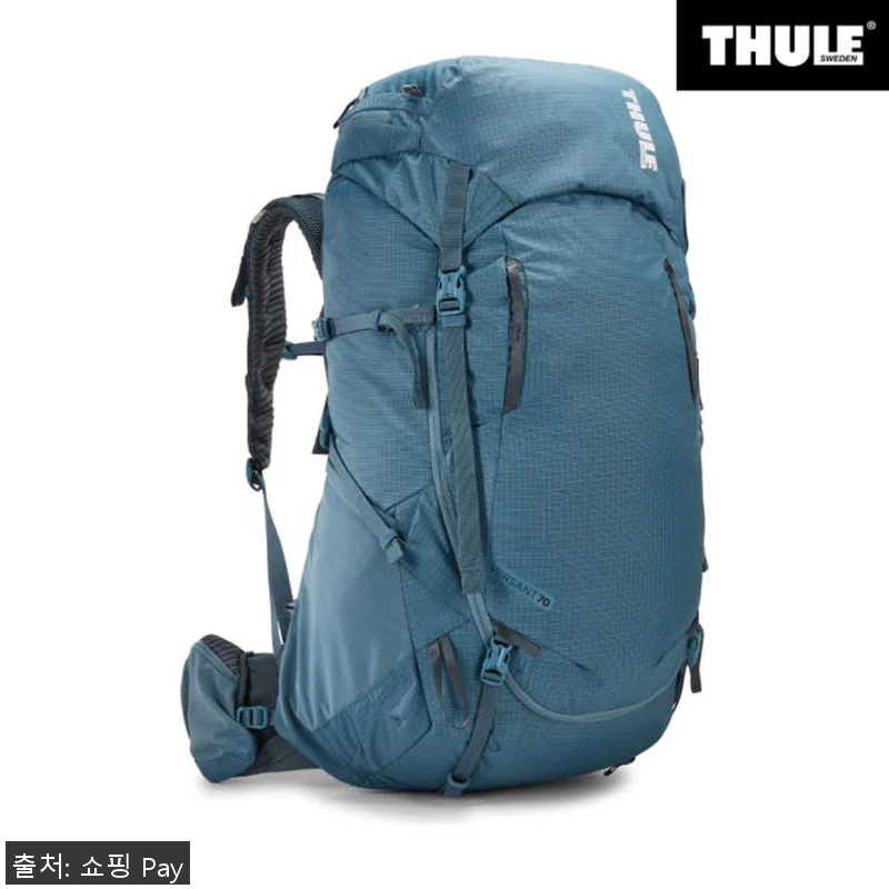 툴레 백패킹배낭 버선트 70L 에게블 관련 이미지 1