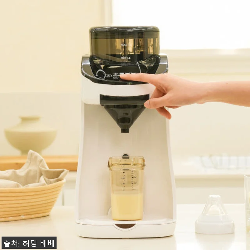 허밍베베 자동분유제조기 스마트 앱 플 관련 이미지 1