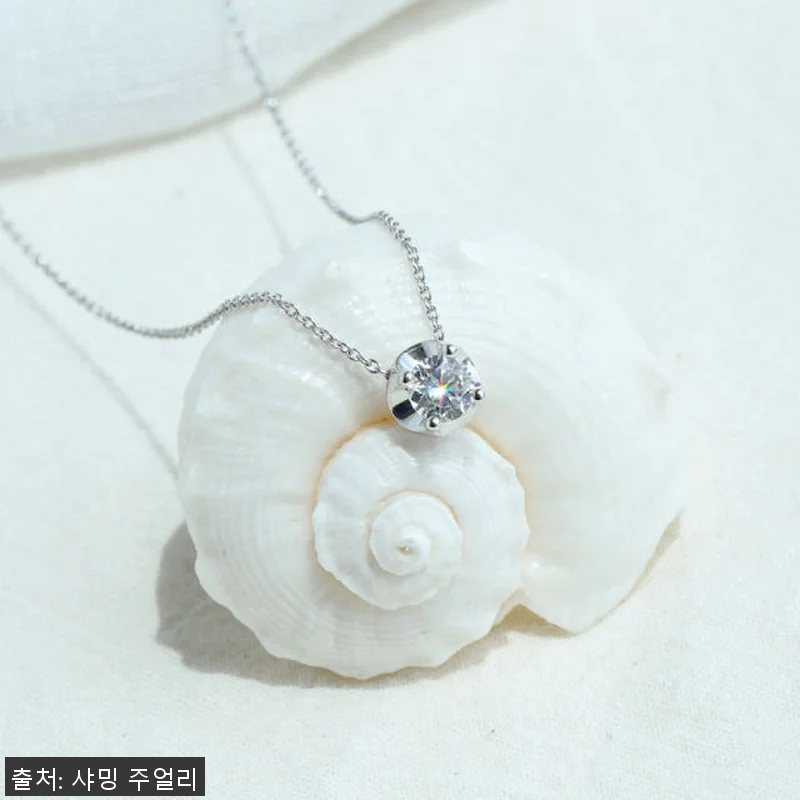 3부 5부 목걸이 천연 다이아 GIA 관련 이미지 1