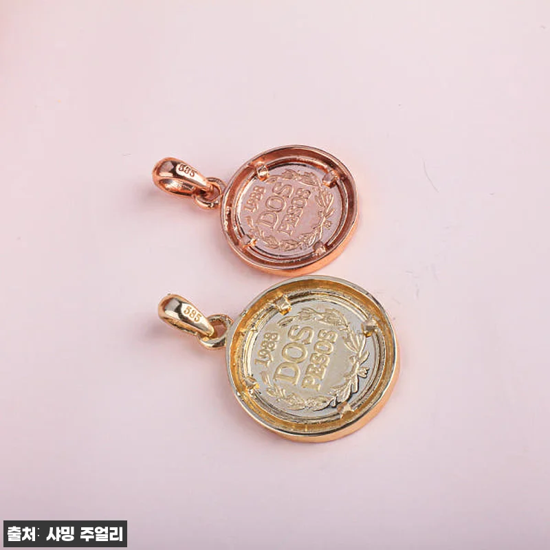 엘리자베스 커팅 코인 펜던트 목걸이 관련 이미지 2