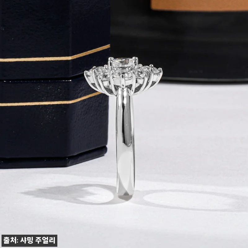 5부 다이아 반지 천연 현대 우신 안 관련 이미지 2