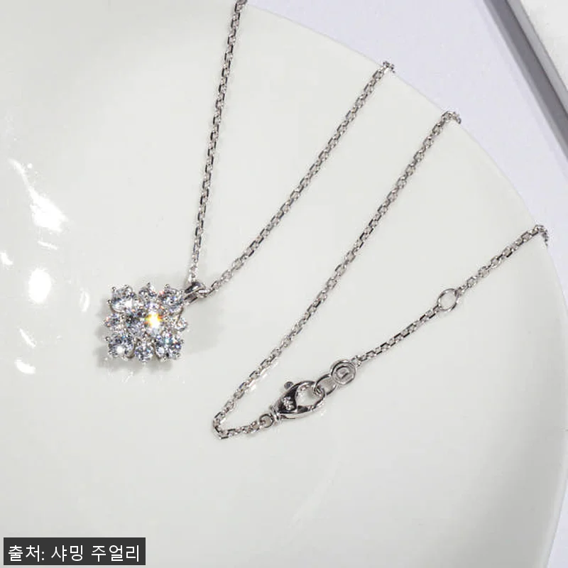 5부 다이아 목걸이 천연 현대 우신 관련 이미지 2