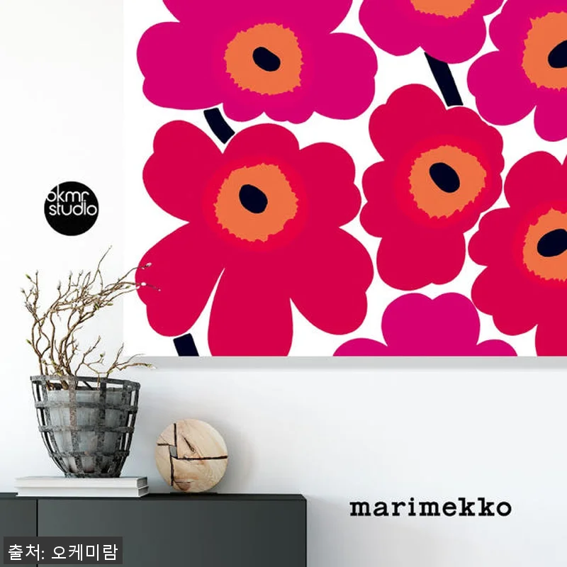 마리메꼬 우니꼬 레드화이트오렌지 캔버 관련 이미지 2