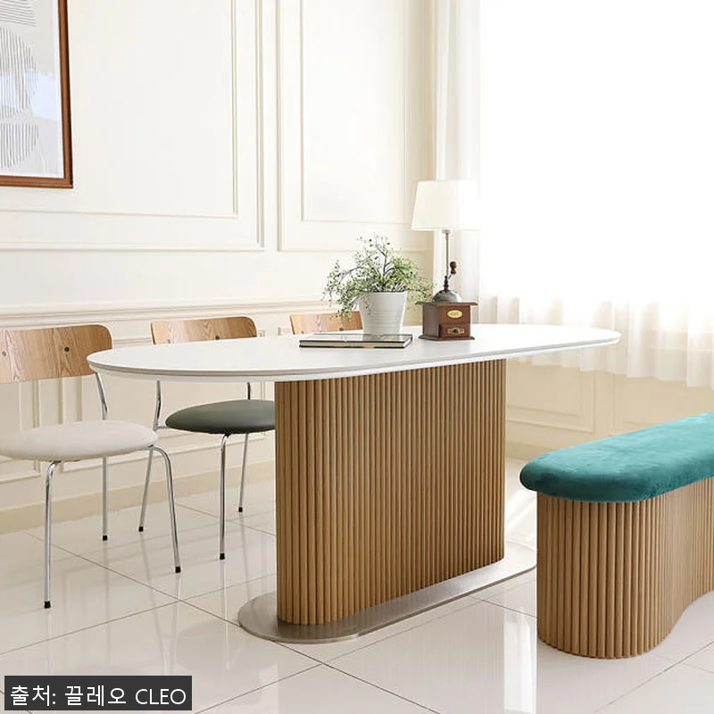 맨버 4인용 타원형 포세린 세라믹 템 관련 이미지 2