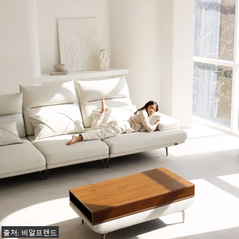 실리콘 비건가죽 아머쇼파 4인용 사용 관련 이미지 2