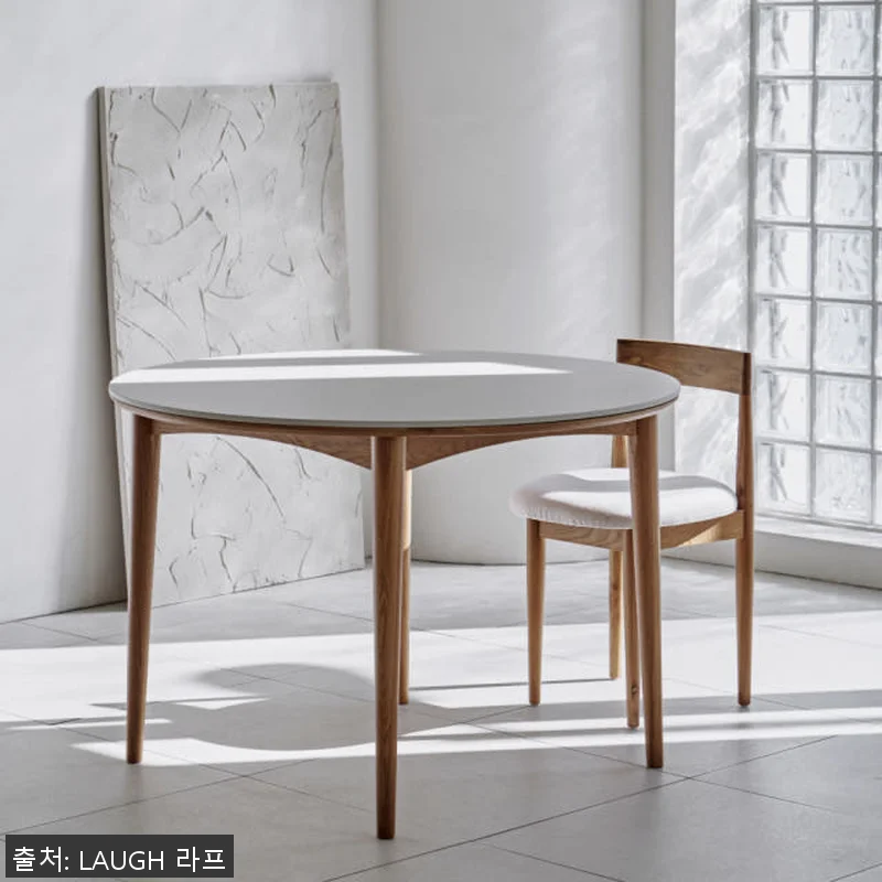라프 플랫 오크 원목테이블 세라믹 원 관련 이미지 2