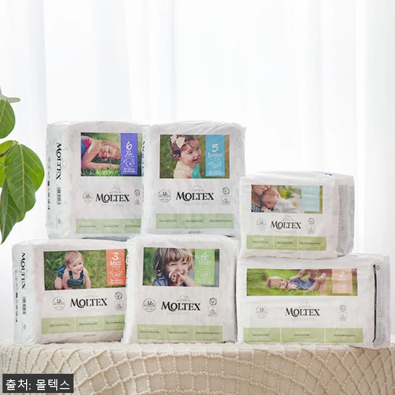 몰텍스 밴드형 통잠 친환경 기저귀 2 관련 이미지 2