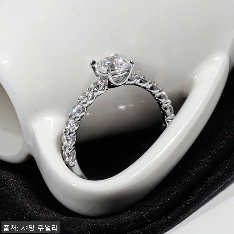 5부 다이아 반지 현대 우신 4프롱 관련 이미지 2