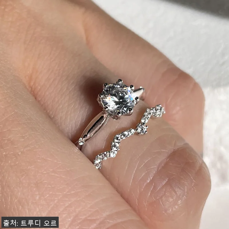 3부 5부 천연 다이아 스텔라 가드링 관련 이미지 2