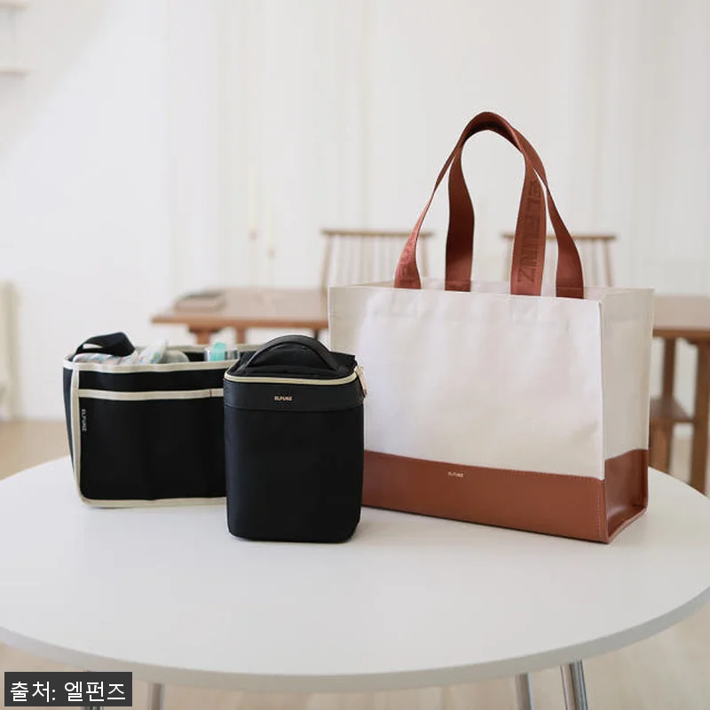 엘펀즈 캔버스 방수 국민 기저귀가방 관련 이미지 1