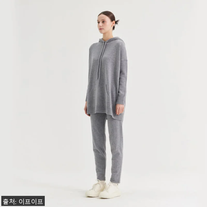 크램38 에르콜레 그레이 니트 조깅 관련 이미지 2