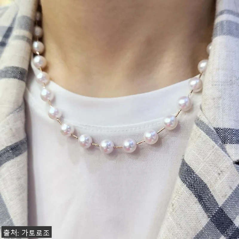 14k 아코야 진주 목걸이 사용 후기 관련 이미지 2