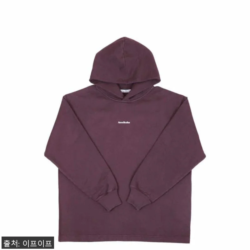 아크네스튜디오 로고 오버핏 후드티 A 관련 이미지 2