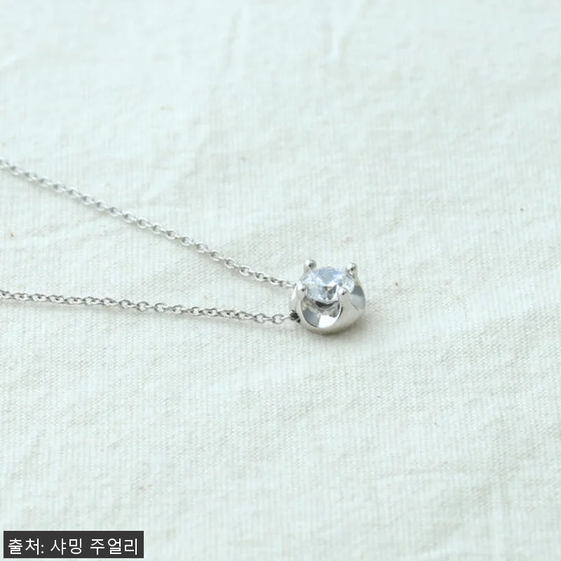 3부 5부 목걸이 천연 다이아 GIA 관련 이미지 2