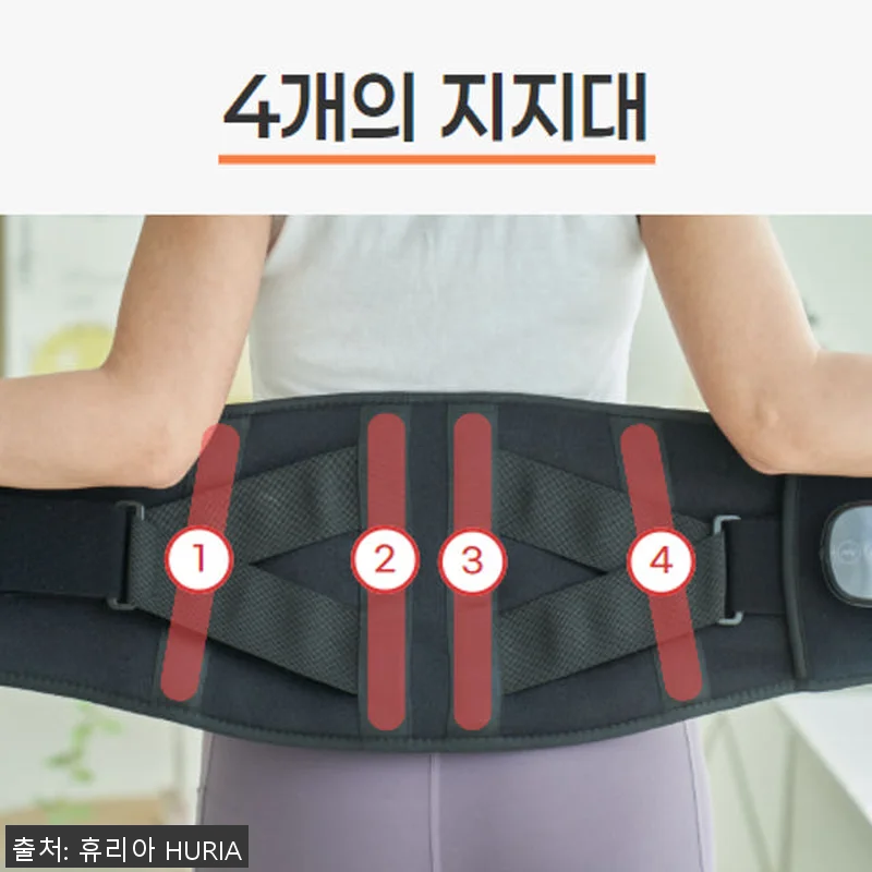 휴리아 허리 쉼 엑스 온열 마사지기 관련 이미지 3