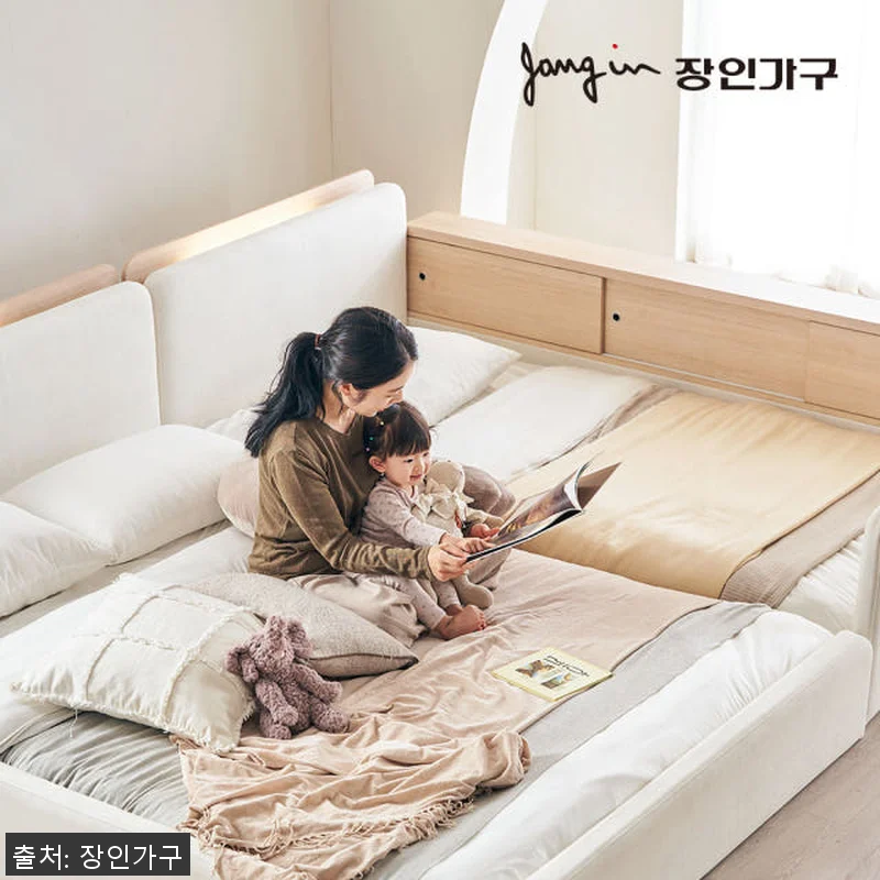 장인가구 하랑 E0 패브릭 LED헤드 관련 이미지 3