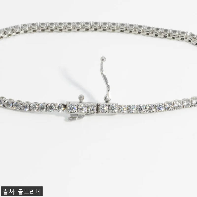 랩다이아 테니스팔찌 2mm 4프롱 신 관련 이미지 3