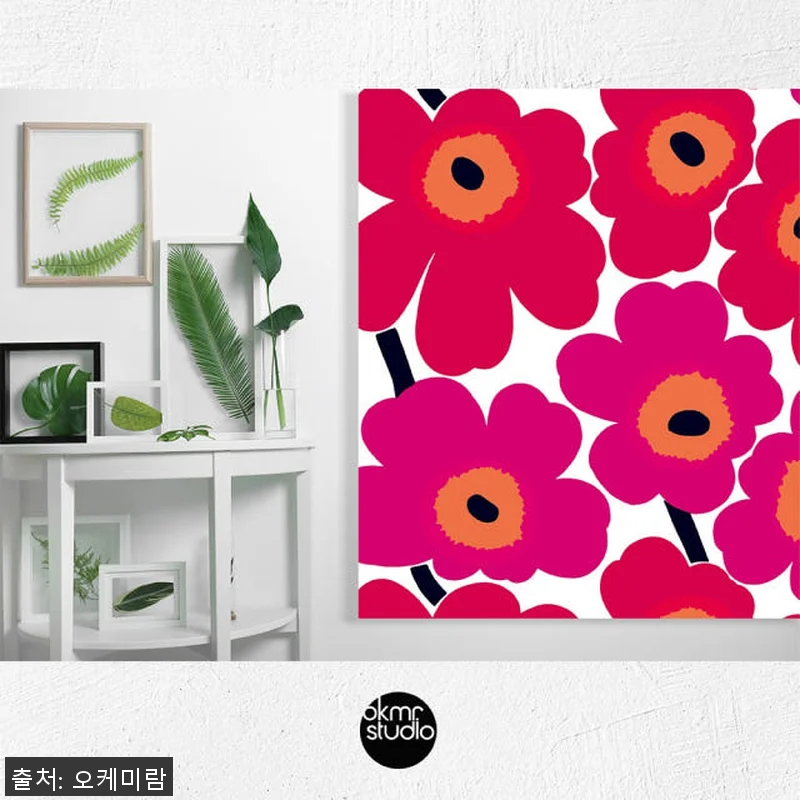 마리메꼬 우니꼬 레드화이트오렌지 캔버 관련 이미지 3