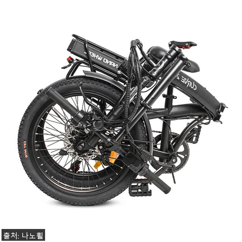 나노휠 커브20 전동 접이식 자전거 관련 이미지 3