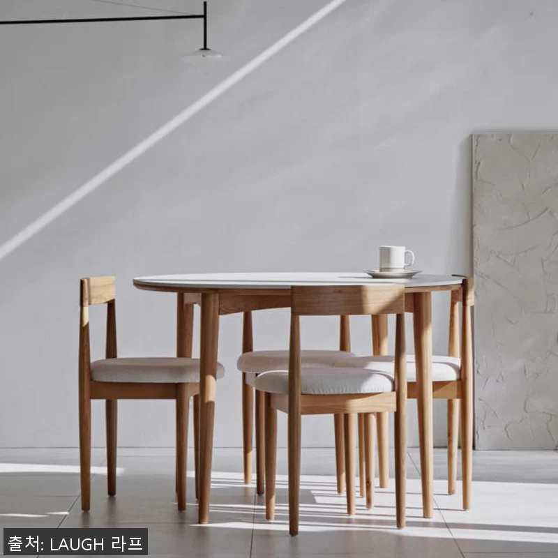 라프 플랫 오크 원목테이블 세라믹 원 관련 이미지 3