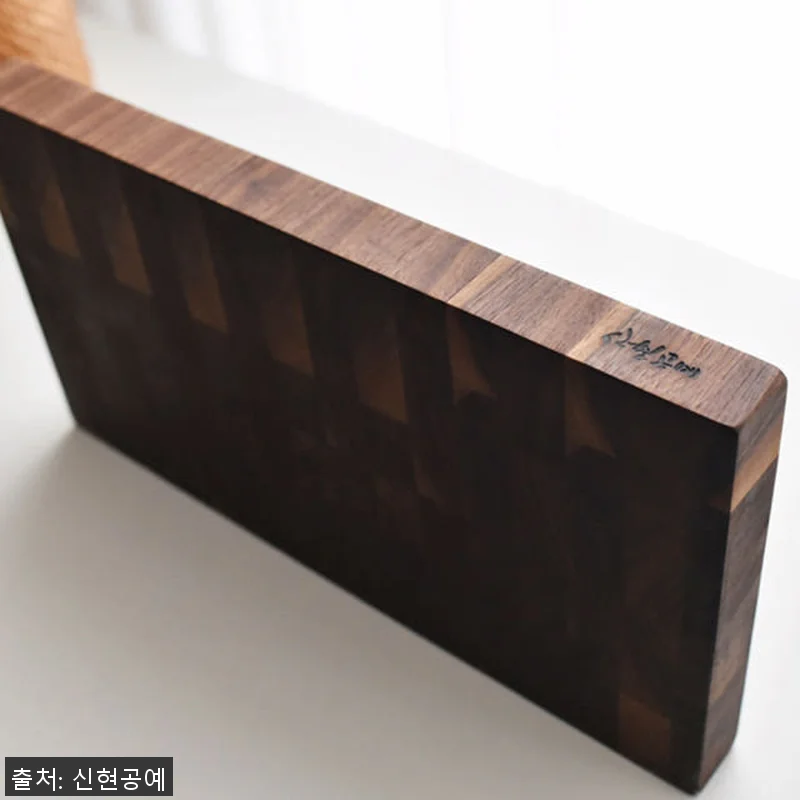 신현공예 월넛 호두 통원목 우드 주방 관련 이미지 3