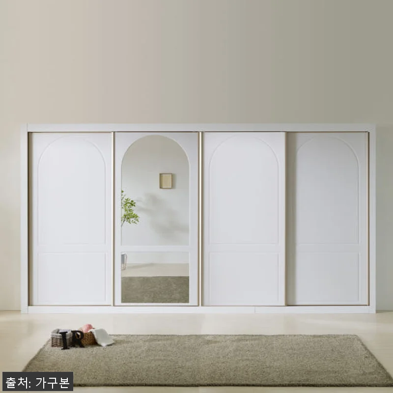 마르체 거울 슬라이딩 10자장롱 사용 관련 이미지 3