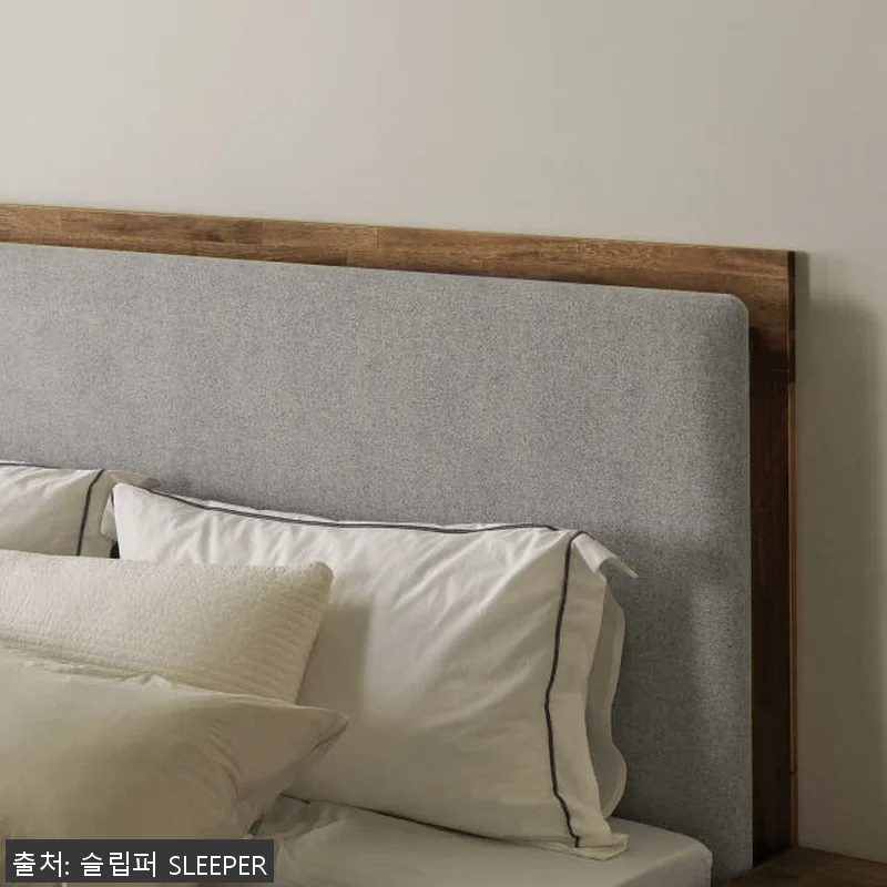 슬립퍼 모네 원목 침대프레임 LK 라 관련 이미지 3