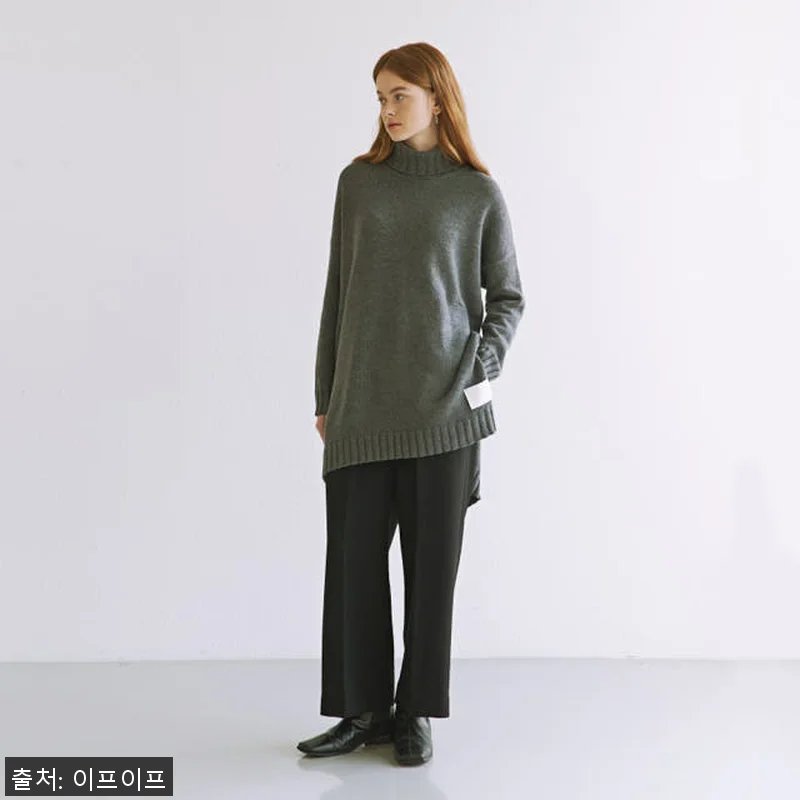 크램38 지론 그레이 넥워머 니트 사 관련 이미지 3