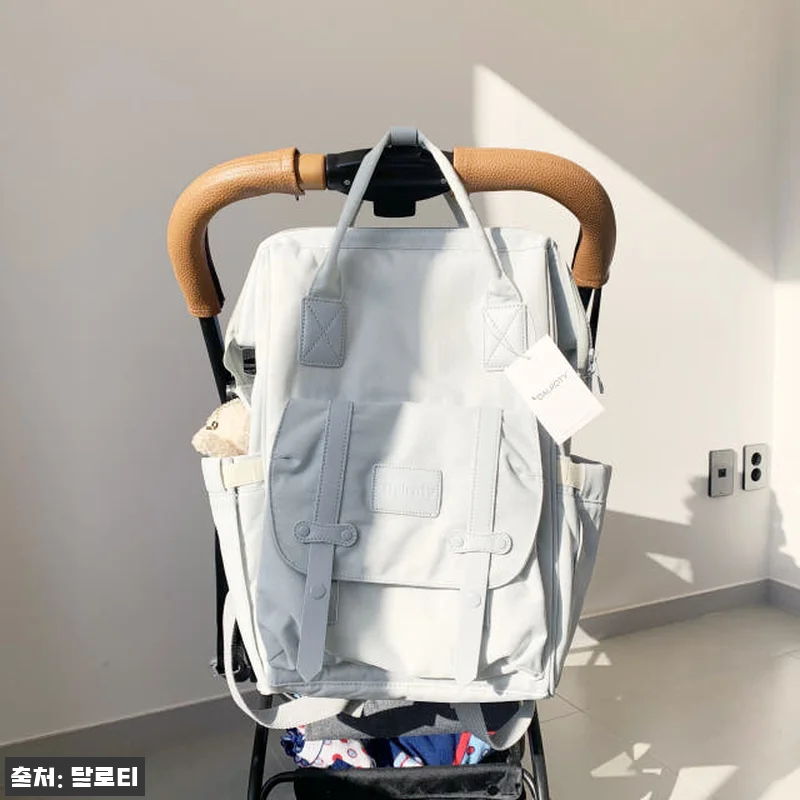 기저귀가방 프리미엄 스테디 백팩 사용 관련 이미지 3
