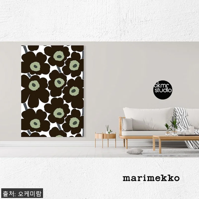 마리메꼬 우니꼬 화이트블랙그린 캔버스 관련 이미지 4