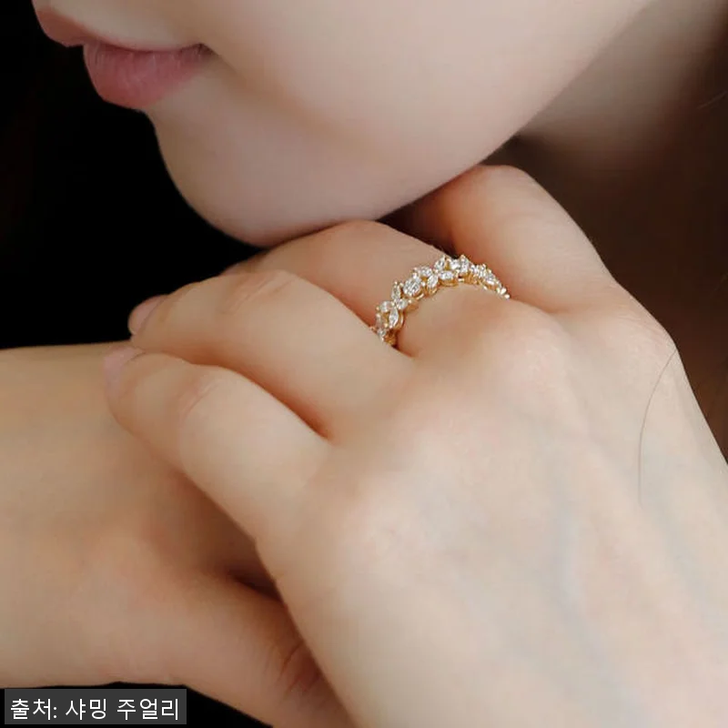 다이아 테니스 반지 랩 다이아 몬드 관련 이미지 4