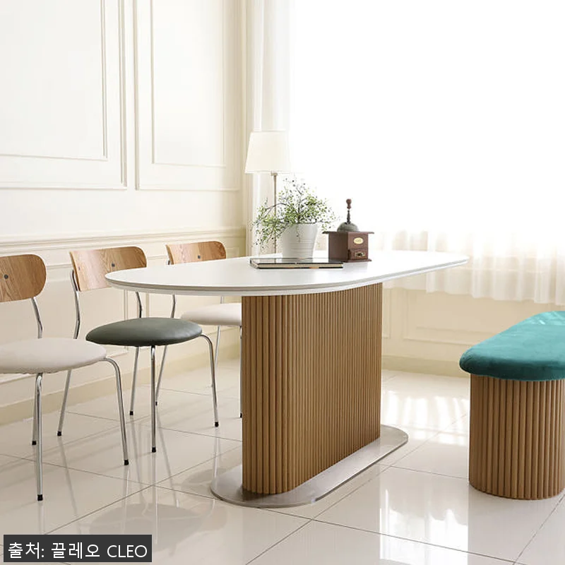 맨버 4인용 타원형 포세린 세라믹 템 관련 이미지 4