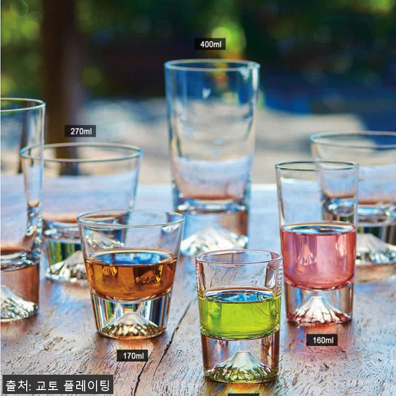 타지마글라스 코리아 후지산 온더락잔 관련 이미지 4