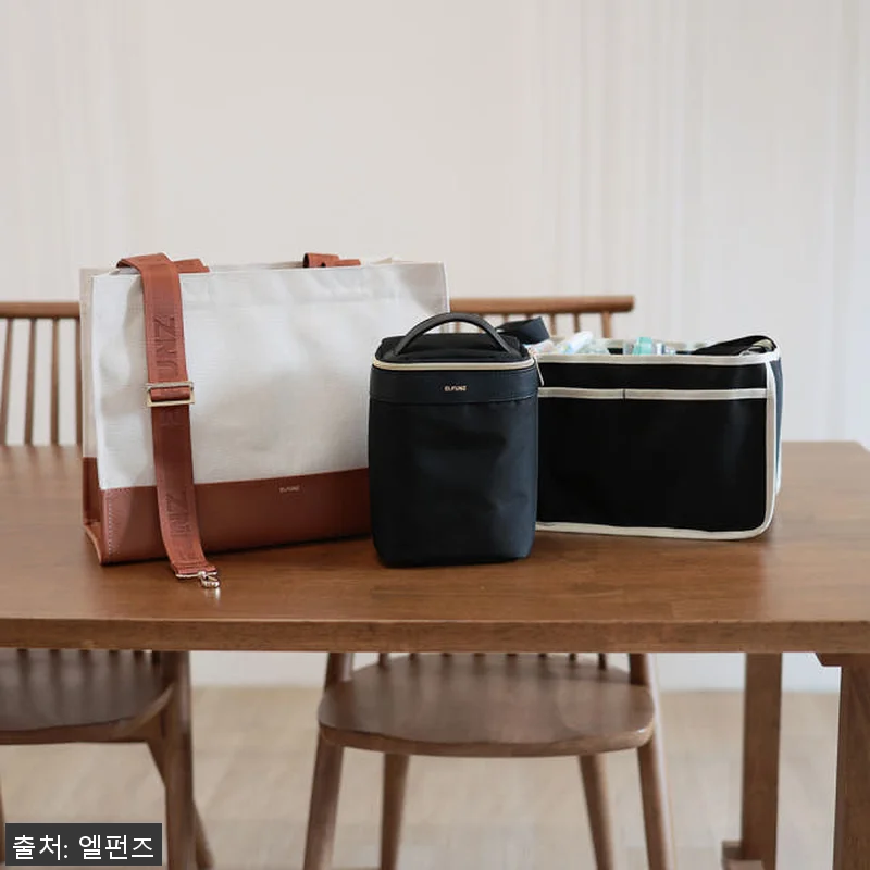 엘펀즈 캔버스 방수 국민 기저귀가방 관련 이미지 3