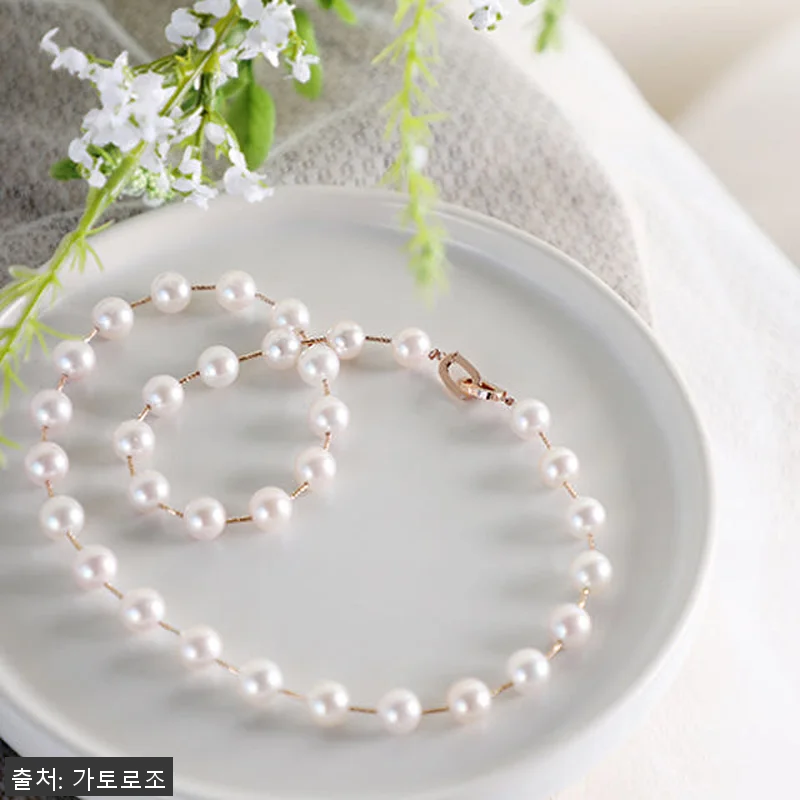 14k 아코야 진주 목걸이 사용 후기 관련 이미지 4